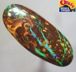 24.64 CT 34.7 x 14.1 x 6.0 mm Boulder Opal from Opals Downunder